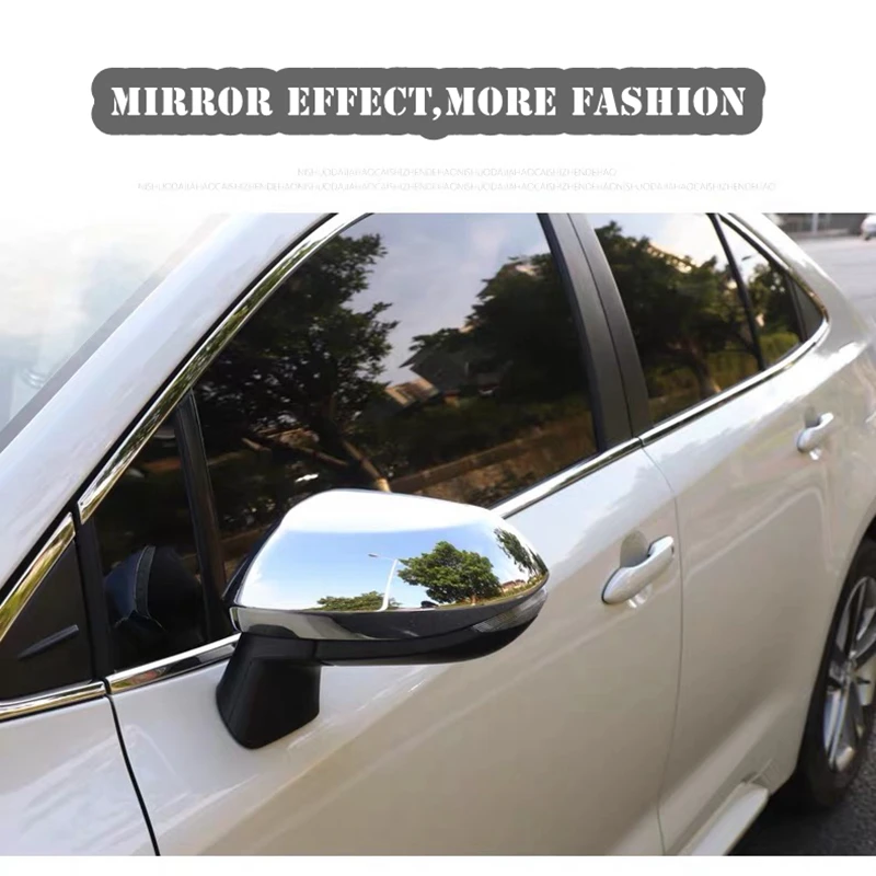 Для Toyota Corolla Lewin 2019 2020 авто зеркало заднего вида Защитная крышка матовый хром