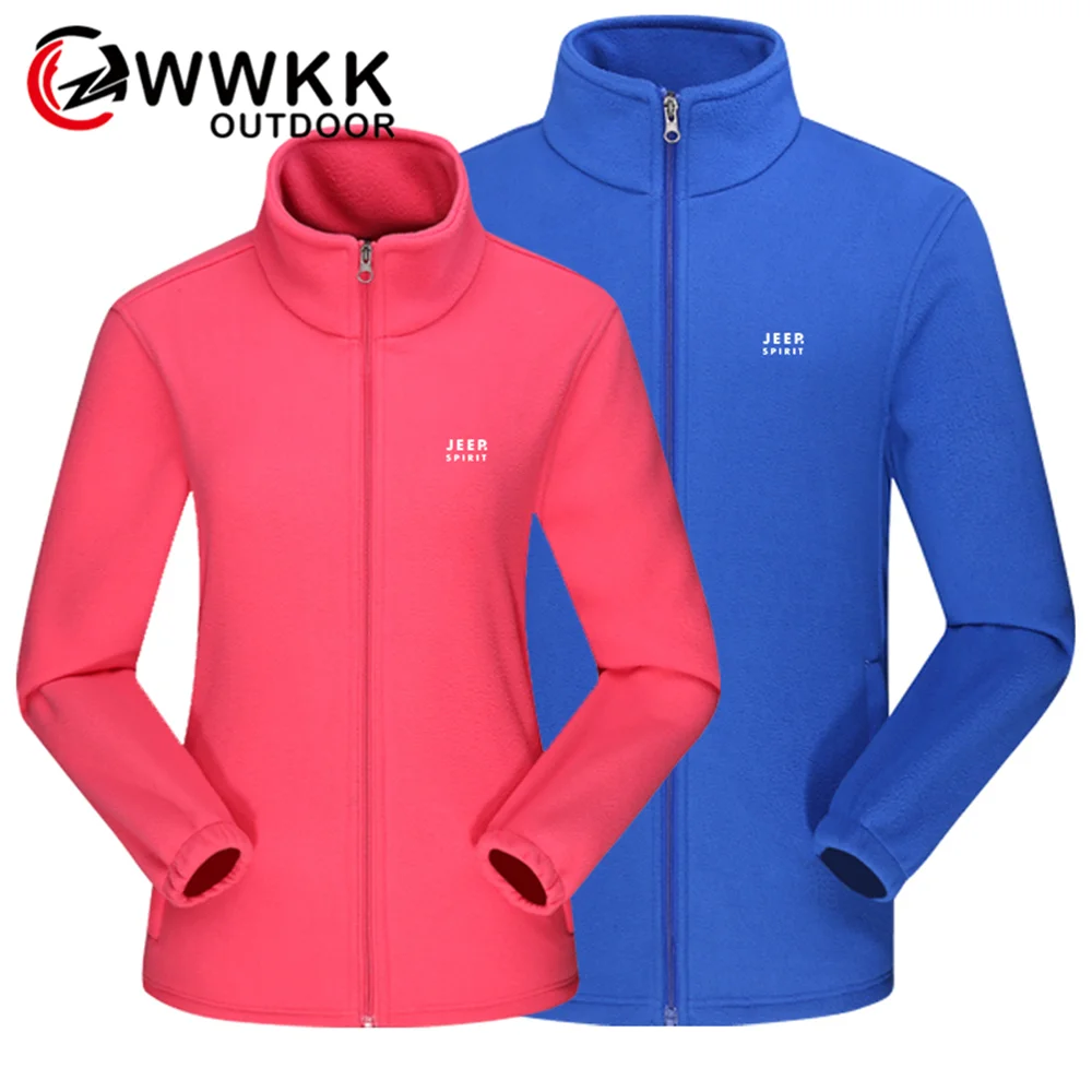 WWKK Mountainskin Men's Women Winter Softshell Fleece Jackets Outdoor Sport Warm Coats Hiking Skiing Trekking Male Female Jacket