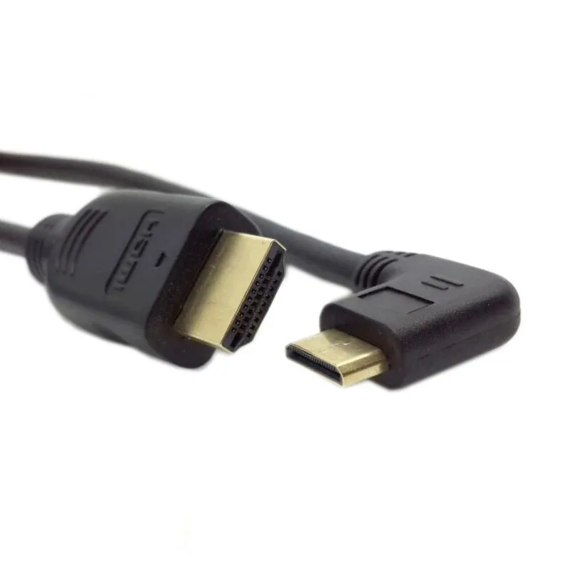 Mini mini HDMI to 90 градусов правый локоть HD пружинная линия SLR специальная Растяжка 2 5