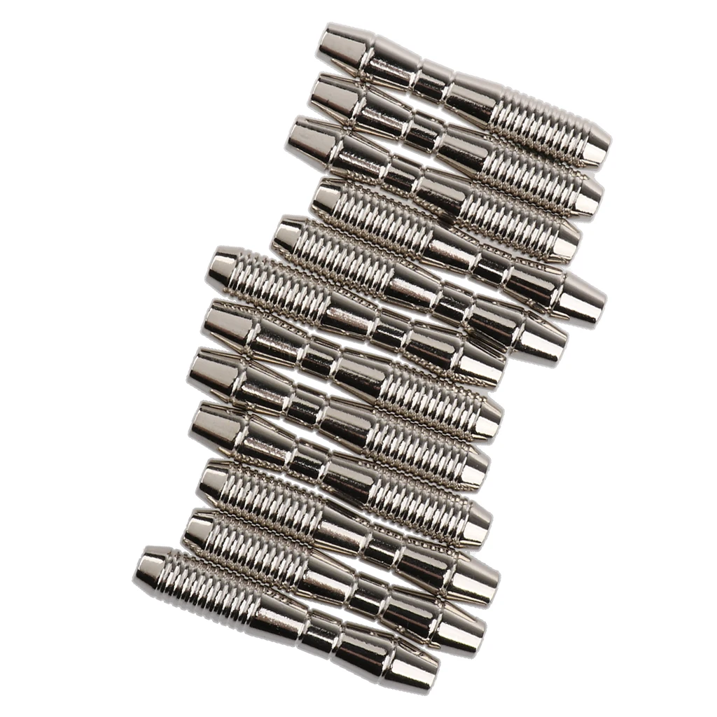 12 Pieces/Set 16 Grams Dart Replacement Barrels for Soft and Steel Tip Dart