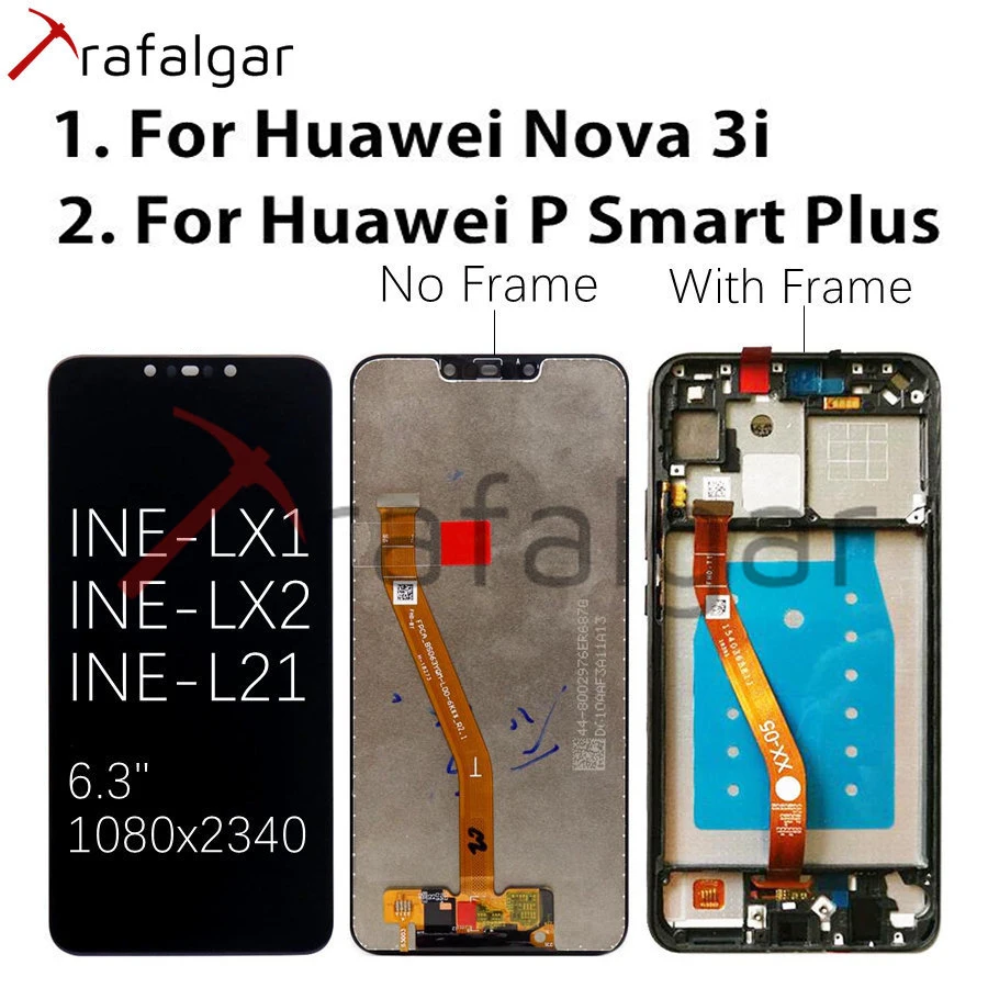 Трафальгар дисплей для Huawei Nova 3 ЖК 3e ANE LX3 INE LX2 сенсорный экран 3i с рамкой|5 housing|housing
