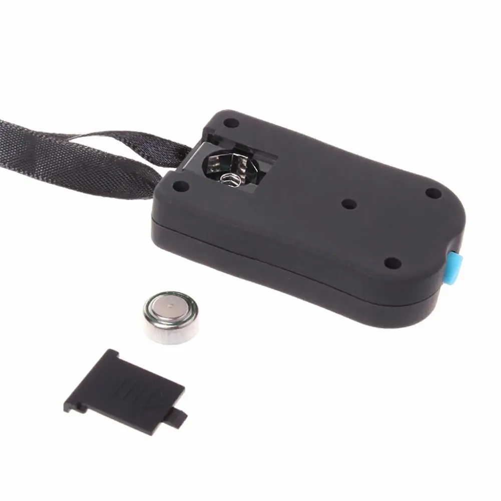 1 шт. 0 9999 Цифровой Счетчик Талли Черный ABS электронный ручной Clicker безопасность
