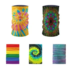 Novelty Design Women Headscarf Colorful Rendering Funny Unisex Headband Winter Bandana Hip Hop Cycling Hijab Mask Handkerchief