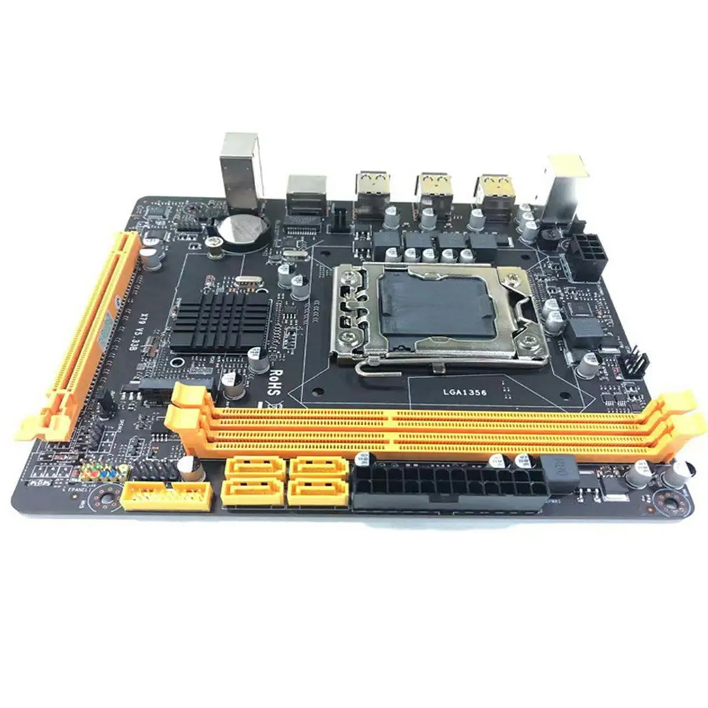 X79-1356-S материнская плата NVME протокол M.2 интерфейсный сервер LGA1356 DDR3 32 Гб память