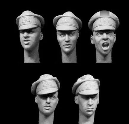 

1/35 Modified Parts Head For German Soldier 5pcs/set Resin Model