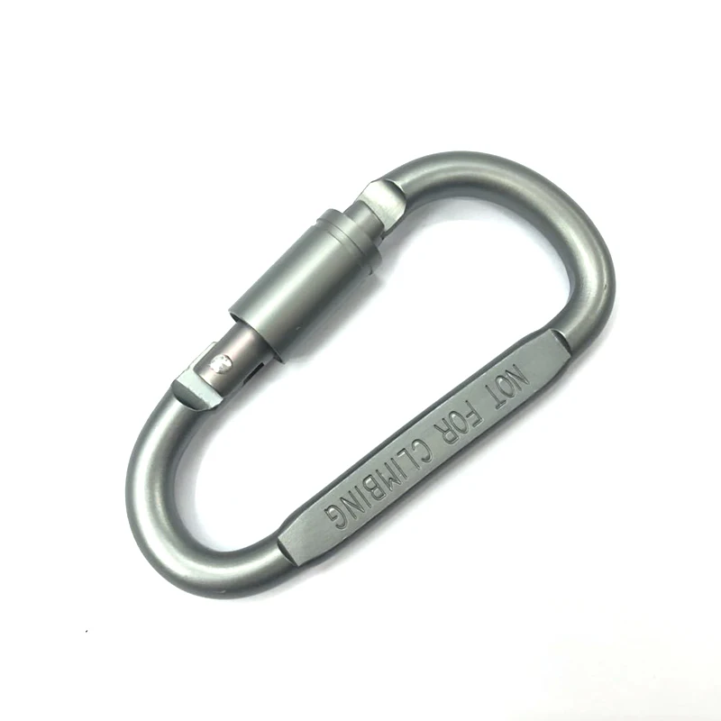 1Pcs Carabiner Travel Kit Camping Equipment Alloy Aluminum Survival Gear Camp Mountaineering Hook Outdoor Carabiner Accessories