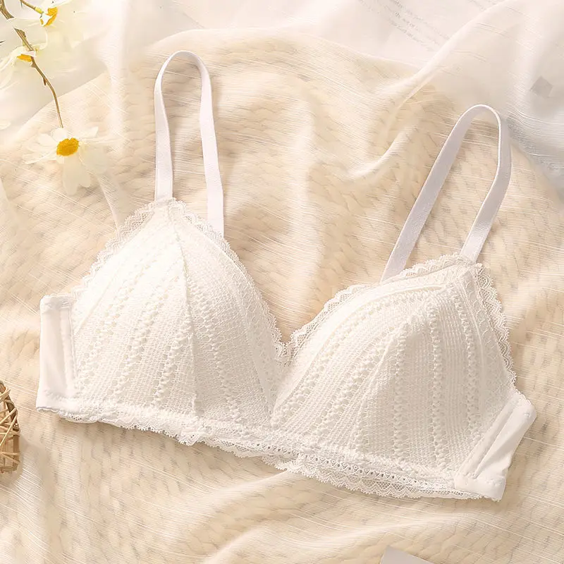 Women Multi Color Sexy Underwear Seamless Bras Thin Push Up Lingerie Wireless Brassiere ABC Cup Big Top Bralette Girl Fashion 5