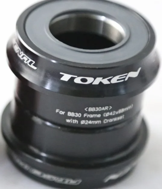 Токен BB30 С нажимным кронштейном/7075AL CNC axis / bike GXP 24 мм/22 мм|token bb30|bottom bracketbb30 bottom bracket |