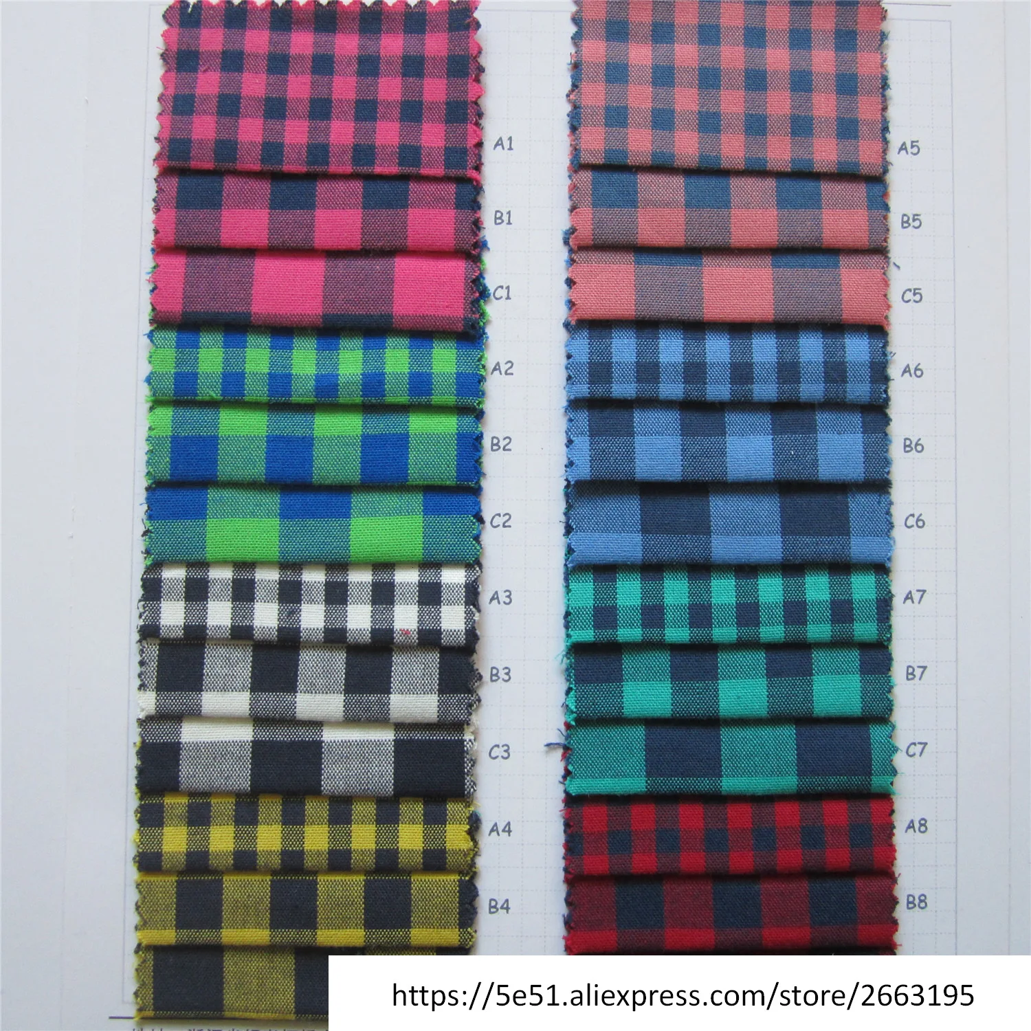 Полный хлопок утолщение пряжа окрашенная клетчатая рубашка Цвет решетки ткань досуг платье подкладка