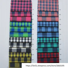 Полный хлопок утолщение пряжа окрашенная клетчатая рубашка Цвет решетки ткань досуг платье подкладка