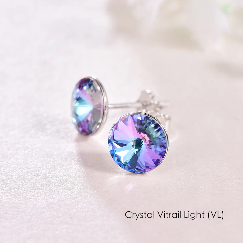 Malanda круглые кристаллы от Swarovski подвески Цепочки И ожерелья Стад Комплект сережек для женщин Новая мода Свадебная вечеринка Ювелирные наборы подарок