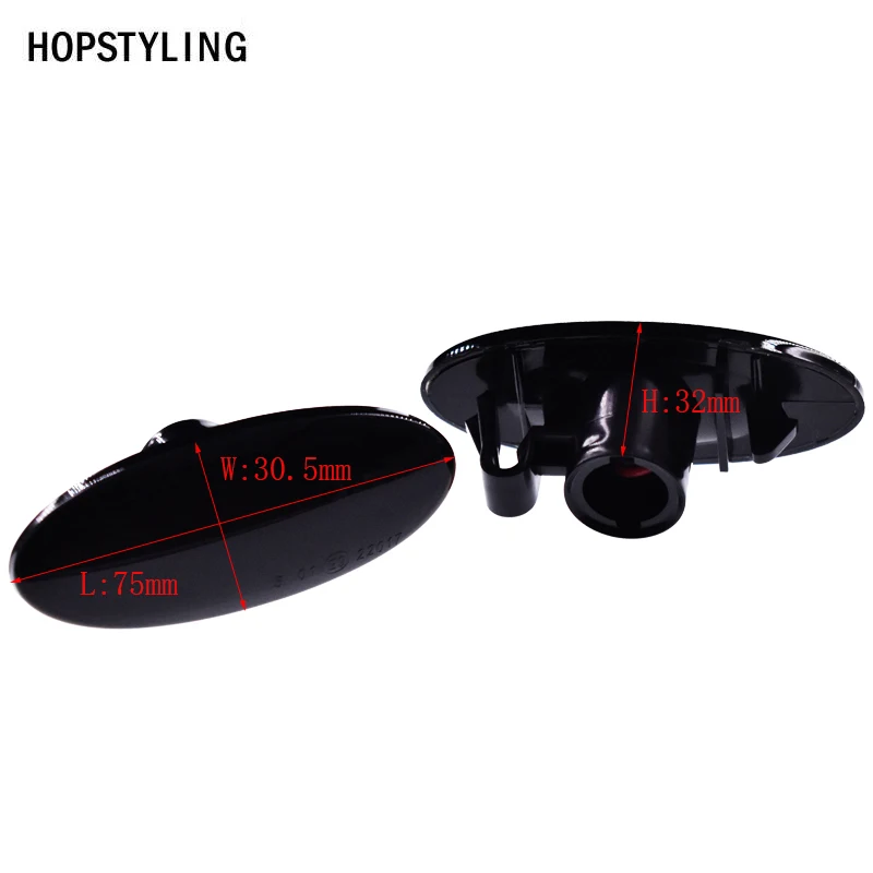 2x 18smd Динамический светодиодный боковой маркер Янтарный Для Nissan Cube Juke Leaf Qashqai X-Trail Smart W453 указатель поворота