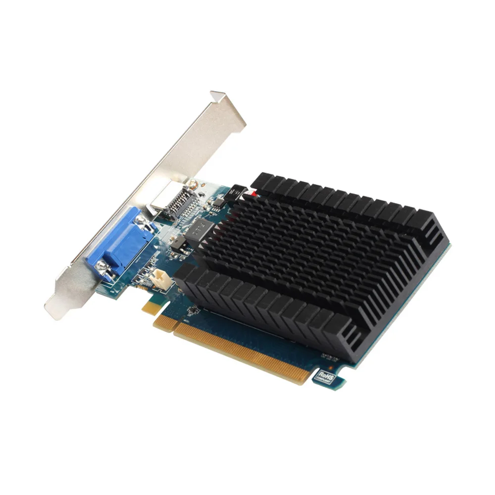 Yeston R5 230 1G D3 VD видеокарты 625 МГц 1 ГБ/64 бит/GDDR3 половина высоты HDMI/VGA низкое энергопотребление GPU