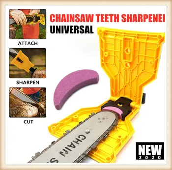 

New Universal Large Chainsaw Teeth Sharpener Chain Saw Sharpener Saw Chain Blade Fast Sharpening Stone System Tools Garden Tools