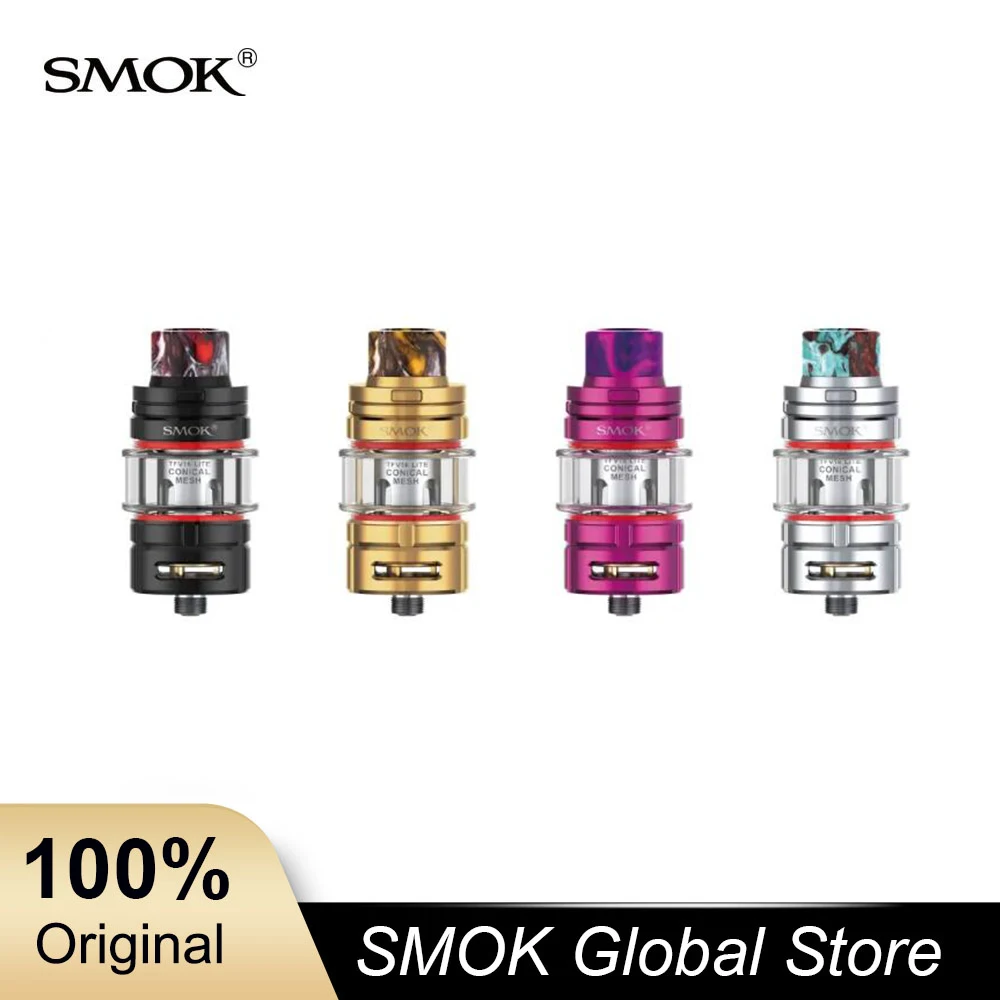 Smok TFV16 Lite бак с емкостью 5 мл 810 смолы капельного наконечника 0.15ohm двойной сетки катушки электронная сигарета Fit G-priv 3VS SMOK TFV16