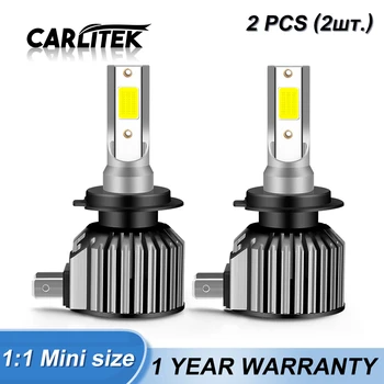 

For KIA RIO H7 H4 LED H11 Car Automobiles Headlight H8 9005 Driving Foglamp Bulb 9006 hb4 Hi/lo beam 12V 6000K 76W 2pcs Carlitek