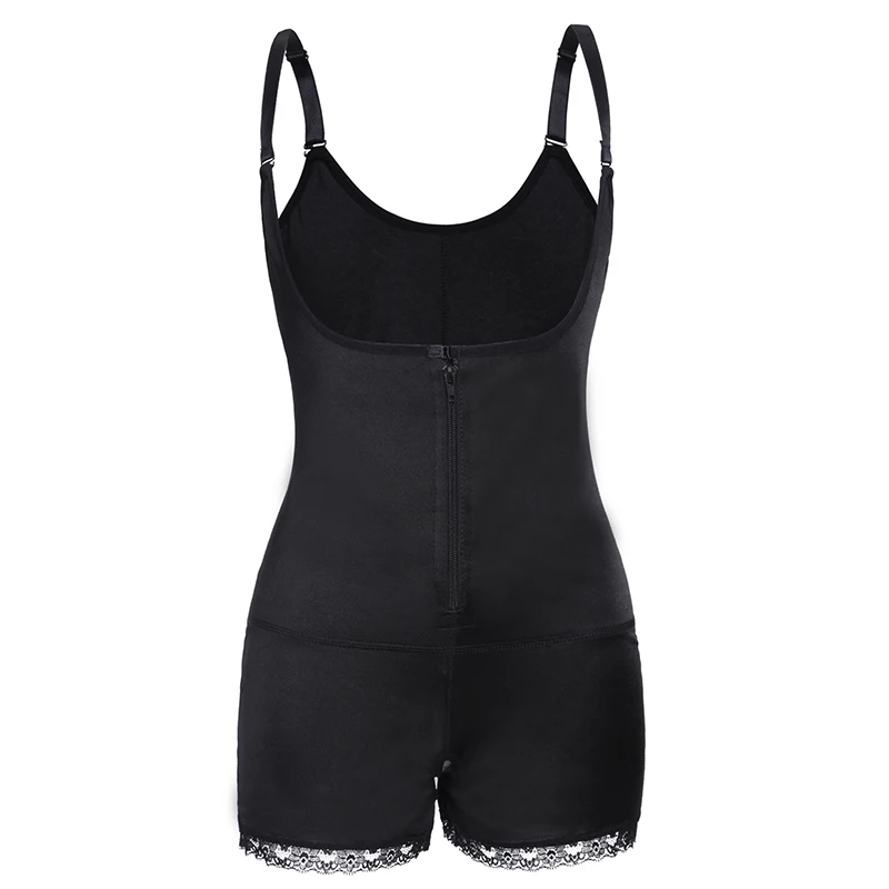Middle Zipper VASLANDA Утяжелитель для похудения, Корректирующее белье для размера плюс, для женщин, Корректирующее белье, Корректирующее белье, моделирующее белье - Цвет: Middle Zipper