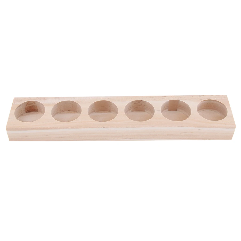 Essential Oil Bottles Storage Display Rack, Cosmetic Organizer for 6 Bottles (30ml)