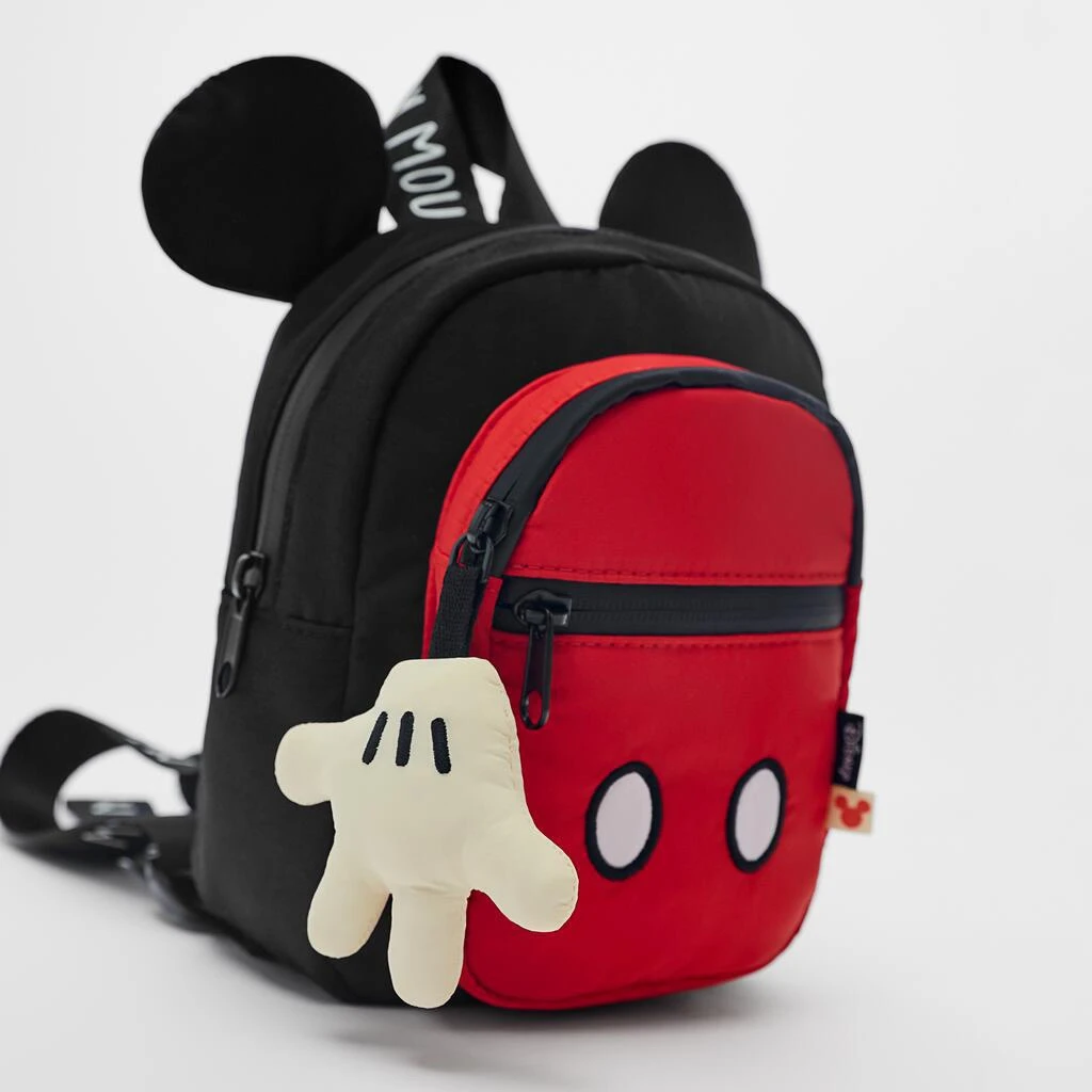Disney Mini mochila de y minnie Mouse para niños y niñas, bolso pequeño de dibujos animados, bolsa de viaje|Mochilas de - AliExpress