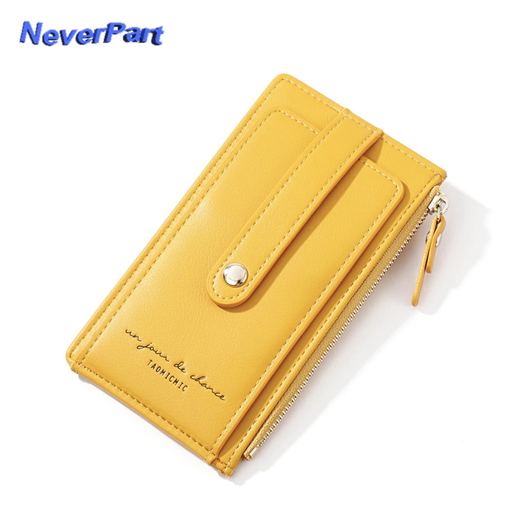 Кошельки из искусственной кожи NFC Rfid, сумки для монет, браслет, Женский кошелек на молнии, держатель для карт, кошельки, женские кошельки, сумка для денег, черный цвет - Цвет: 04