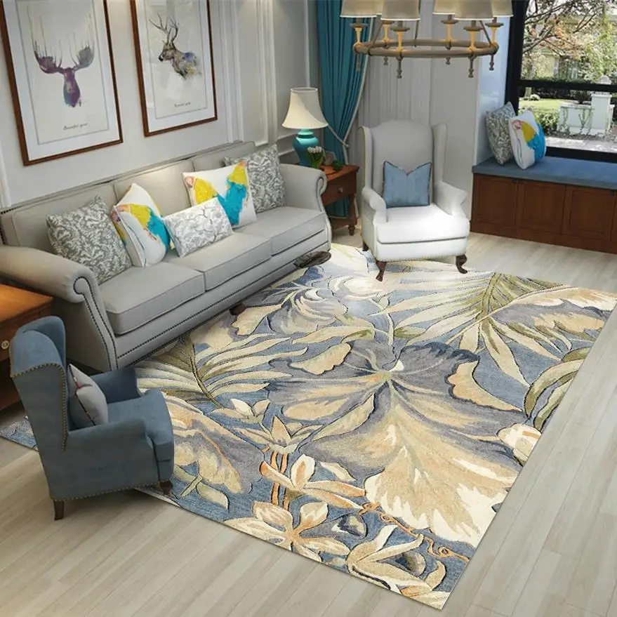 Кирпичный ковер, модный экологичный детский чайный коврик для стола, моющийся ковер, американская гостиная, летний скандинавский коврик