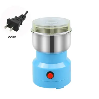 

Mini household grain grinder blue Electronic Food Procesor Multifunctional Cooking Mixer Mini Portable Powder Kitchen