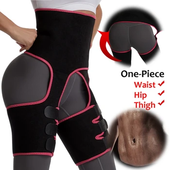 

Neoprene Thigh Trimmer Sweat Leg Shapers Slender Slimming Belt Slim Waist Trainer Shapewear Toned Muscles Band Thigh Slimmer Wra