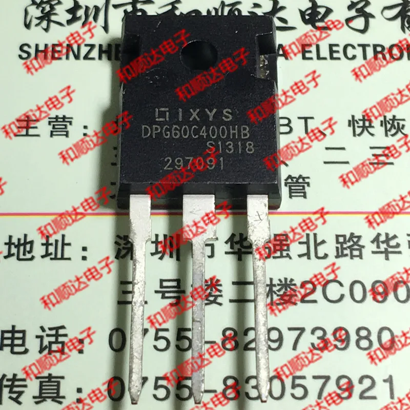 1 шт DPG60C400HB TO-247 400V 30A | Обустройство дома