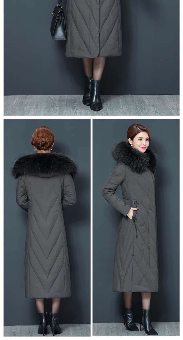 Plus Size 5XL Winter Jackets Women Down Jackets Thick Down Jackets Women Coats Hooded Long Warm Casual Winter Outerwear
