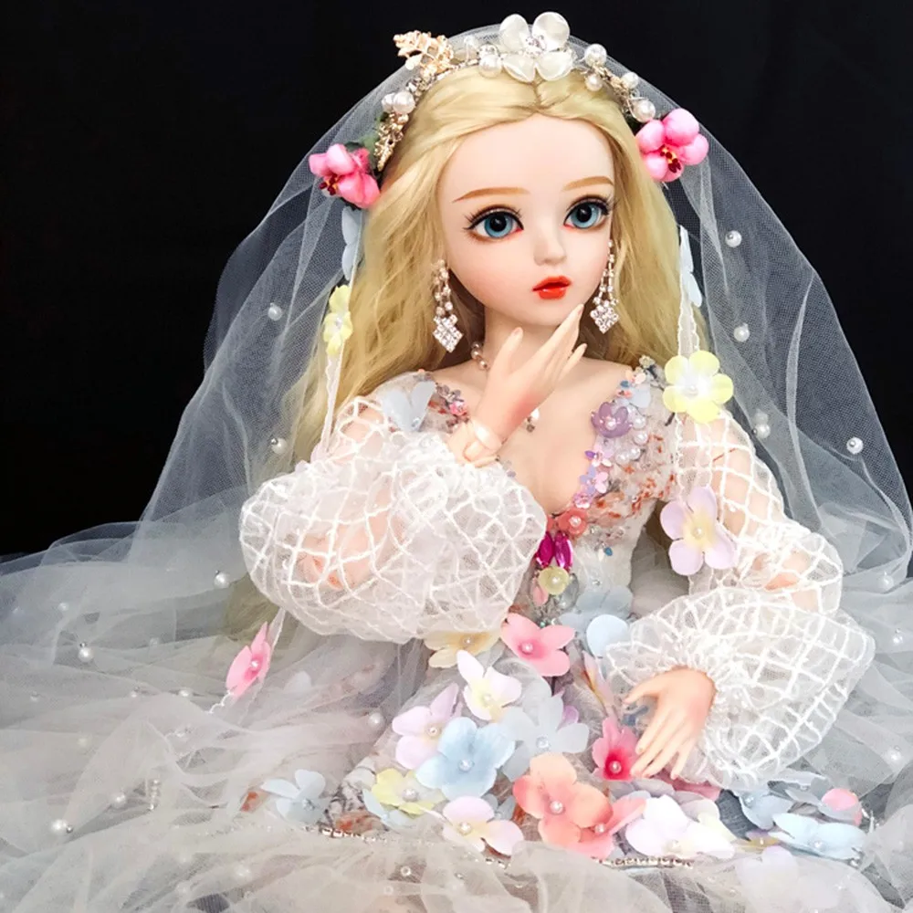 1/3 BJD куклы, высокое качество, Цветочная фея, платье принцессы, ручная работа, макияж, 1/3 BJD, sd имитация, кукла для девочек, игрушка, креативный подарок