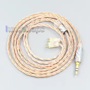 

LN007165 Silver Plated OCC Shielding Coaxial Earphone Cable For Fitear To Go! 334 private c435 Jaben F111 MH333 223 22