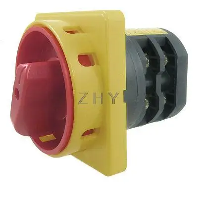 

AC 380V 20A 500V 16A ON/OFF Positions Change Over Rotary Cam Switch New
