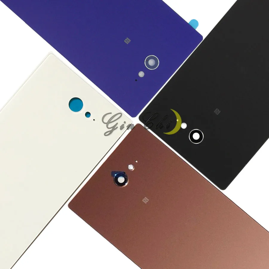 Для sony M2 Крышка батарейного отсека задняя дверь для sony XPERIA M2 Аква батарея D2303 D2403 задняя дверь корпус с NFC