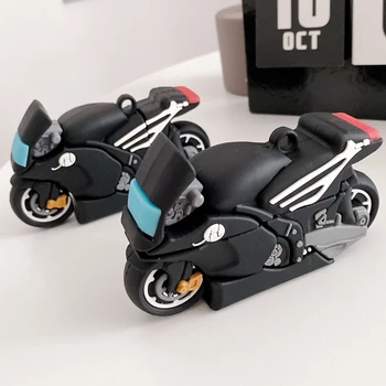 

For Airpods Pro 3D Cool Motorcycle Earpods Case for Apple Airpods 1 2 3 Motorbike Wireless Earphone Cover Charging Box Man Gifts