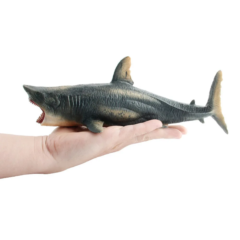 Megalodon доисторическая Акула образование в океане фигурка животного модель