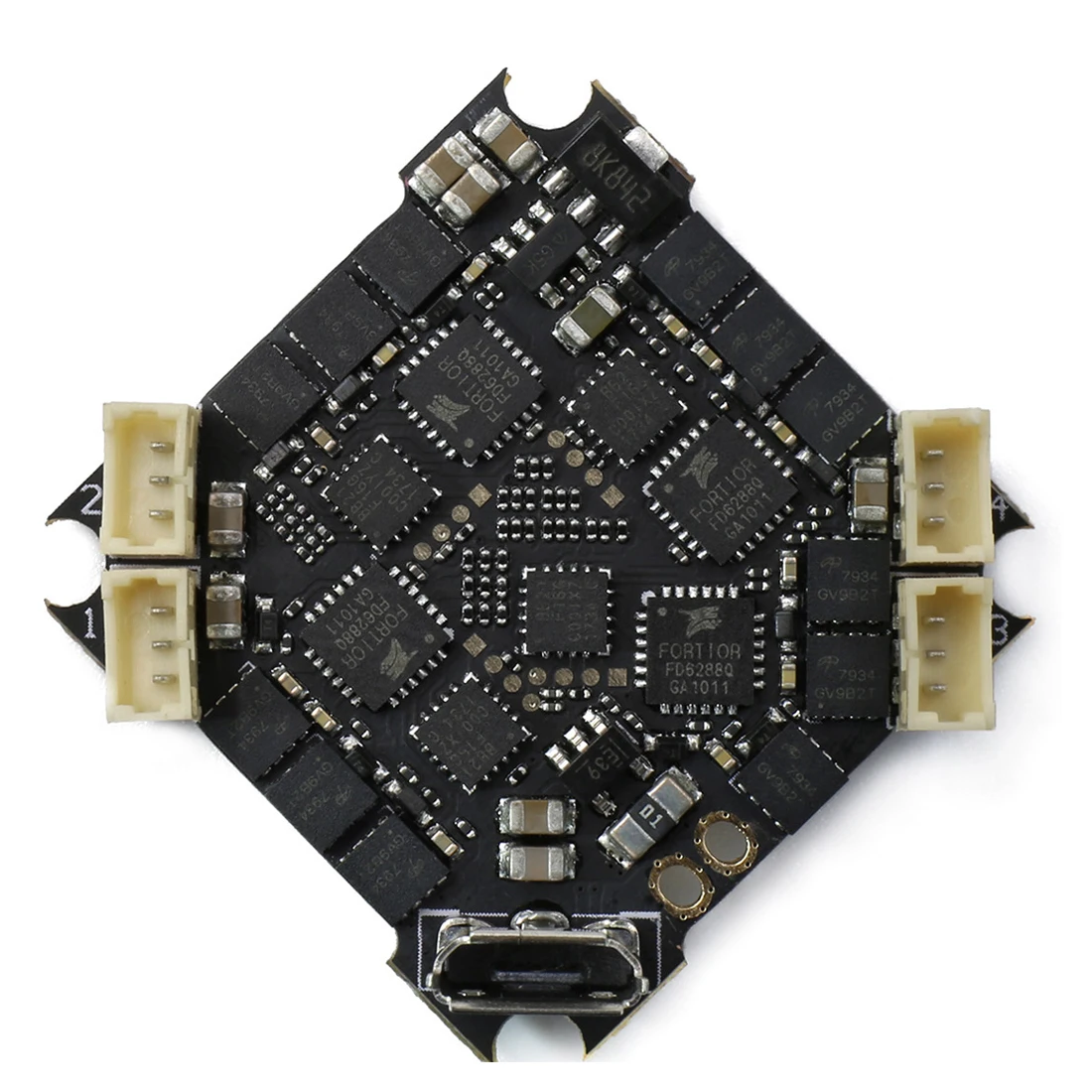 GEPRC GEP-12A-F4 STM32F411 F4 Контроллер полета и 12A ESC Поддержка 2~ 4 S батарея для крошечных Крытый четырехъядерный FPV гоночный микро Дрон