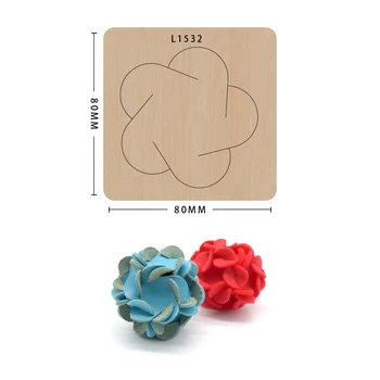 

Hydrangea wooden die mould cutting dies for scrapbooking Suitable for common die-cutting machines in the market