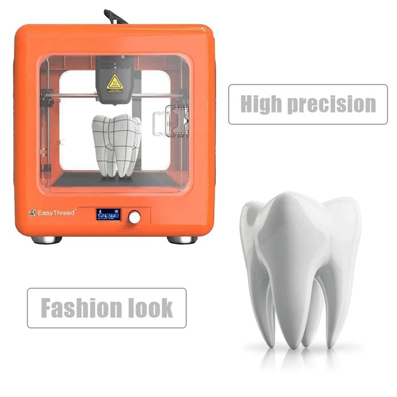 Easythreed 3D-принтеры мини Портативный мини начального уровня 3D-принтеры с Экран для детей подарок детям образование штепсельная вилка стандарта США