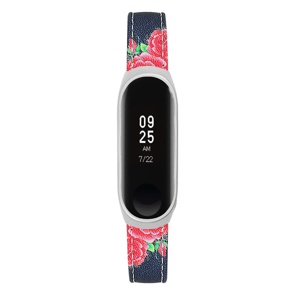 Ouhaobin кожаный ремешок для Xiaomi Mi Band 3 Смарт-браслет ремешок+ чехол Аксессуары для Xiaomi Mi Band 3 браслет 715#2