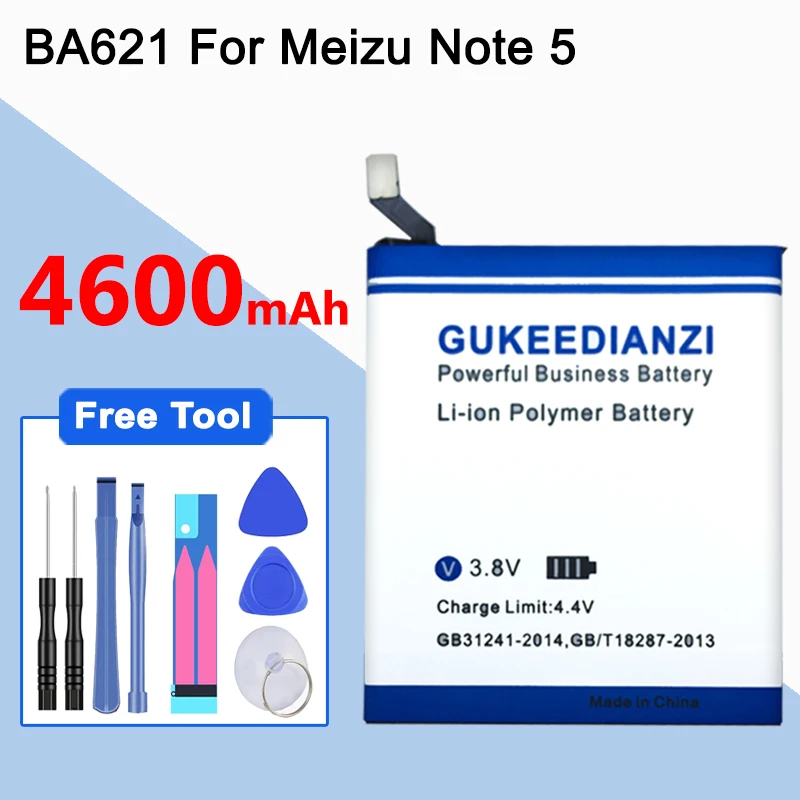 GUKEEDIANZI BM22 4600mAh Phone Battery For Xiaomi mi 5 M5 mi5 Mobile Replacement Rechargeable Battery