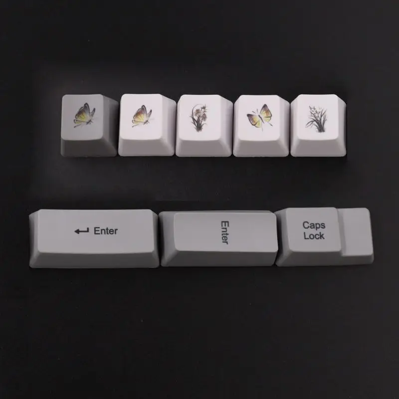 113 Key Ink Landscape Keycap OEM PBT ANIS Layout Keycaps Full Set Mechanical Keyboard Keycaps PBT Dye-Sublimation Keycap 113 Key Ink Landscape Keycap OEM PBT ANIS Layout Keycaps Full Set Mechanical Keyboard Keycaps PBT Dye-Sublimation Keycap