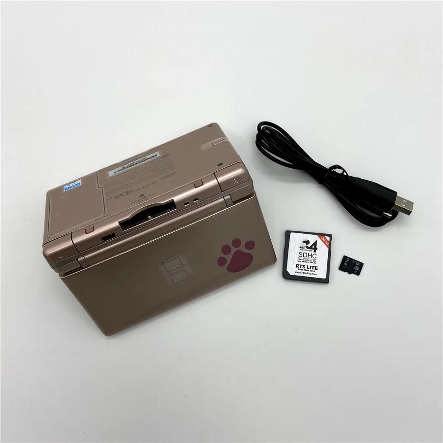 Профессионально Отремонтированная игровая консоль для nintendo DS Lite для nintendo DSL ладони - Цвет: Розовое золото