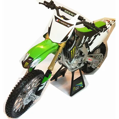 1/6 KTM Мотоцикл литье под давлением сплав гоночные велосипеды уличные игрушки в форме мотоциклов для экшн-фигуры сцена строительство дисплей сбор - Цвет: Green