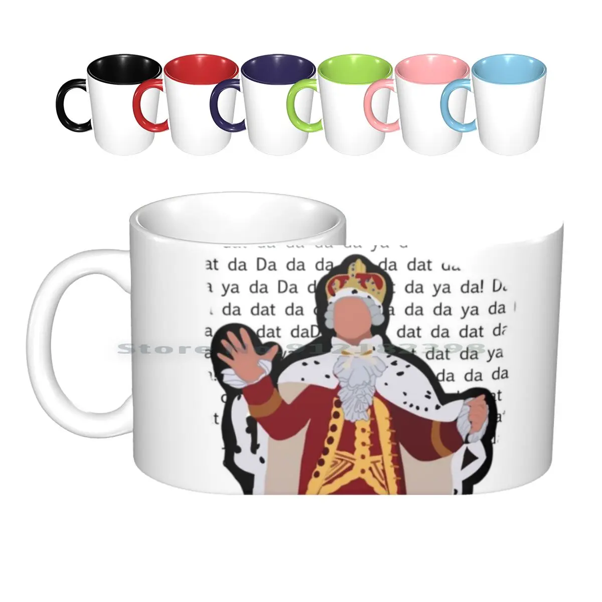 

Керамические кружки Da Dat Da King, кофейные чашки, Кружка для молока и чая, кружка King dadadatda Youllbeback, креативная трендовая винтажная Подарочная бутылка