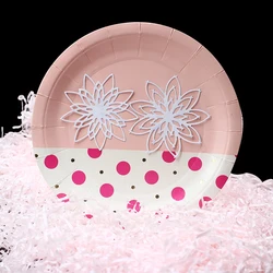 Matrices de découpe en métal, nouveau Design artisanal, matrice de découpe, décoration florale, Scrapbooking, carte d'album en papier, découpes de gaufrage, 2 pièces 