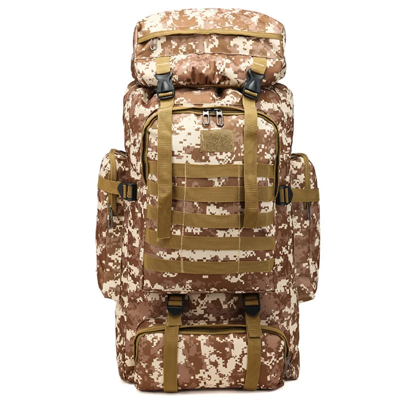 

80L Hunting Camping Rucksack Mountaineering Unisex Travel Outdoor Sport Bags Backpacks Outdoor Backpack