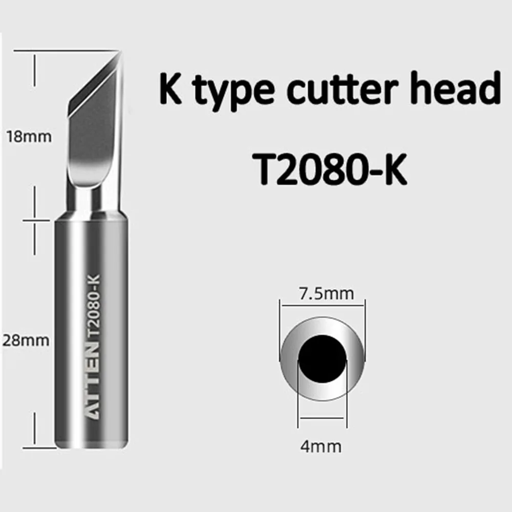 ATTEN, и аутентичный с наконечником для ST-2150 ST-2150D ST-2080 ST-2080D паяльник