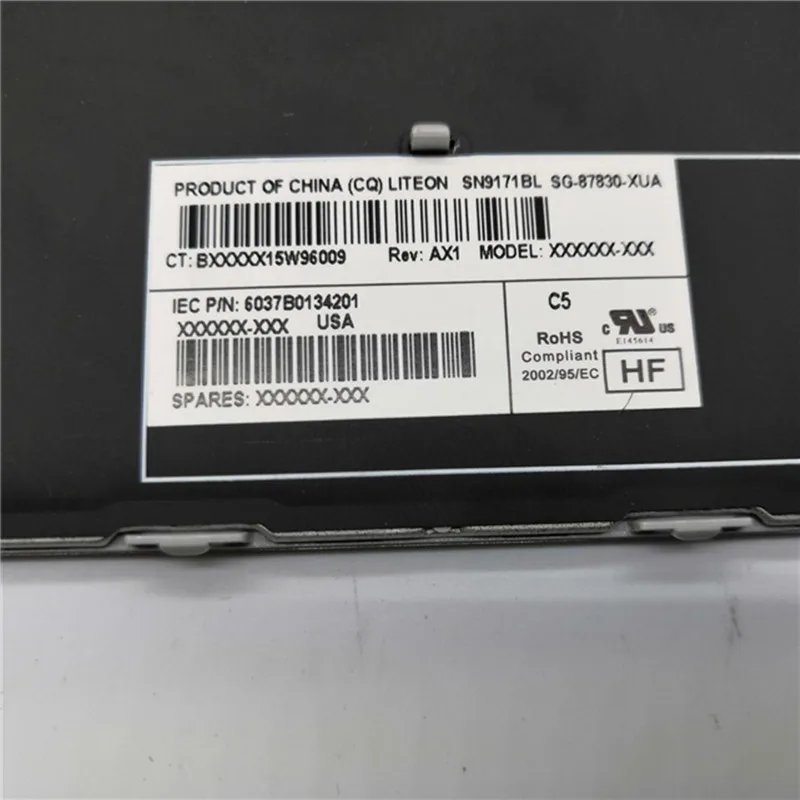 95% Новинка) Клавиатура США для ноутбука hp Probook 450 G5 455 G5 470 G5, Серебристая Рамка с подсветкой