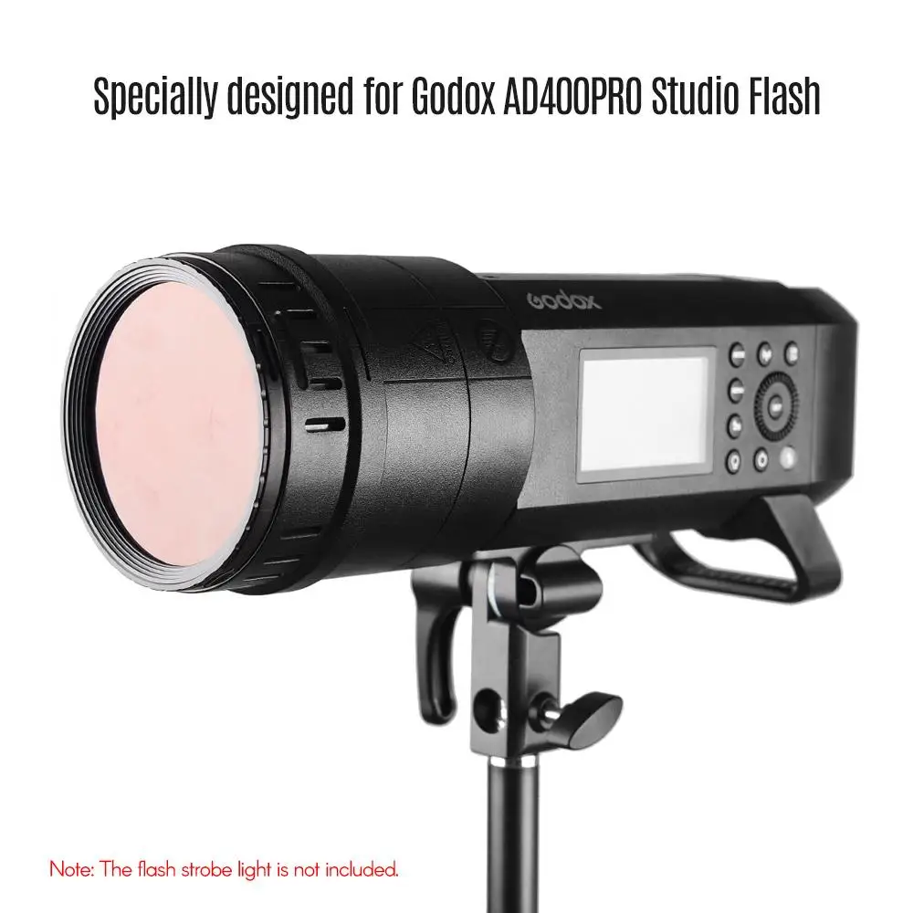 Godox BD08 для Godox AD400PRO наружная вспышка стробоскоп свет Monolight Speedlites Barn дверной комплект с 4* Цветные гелевые фильтры