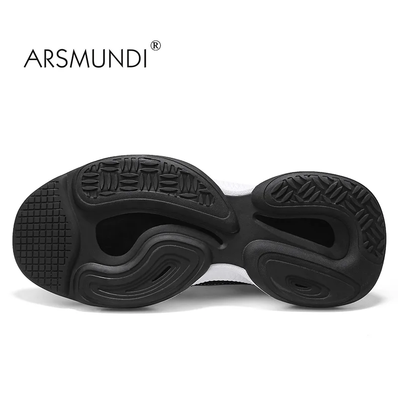 ARSMUNDI/белые мужские кроссовки для бега Мужская Уличная дышащая Спортивная обувь